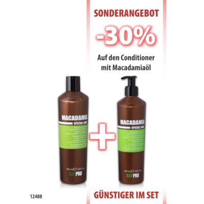 Macadamia Shampoo 350 ml + Conditioner 350 ml