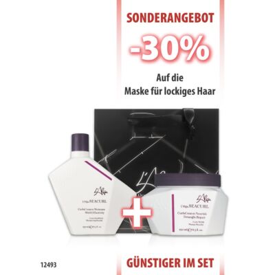 SEACURL Shampoo 250 ml + Maske 250 ml für lockiges Haar