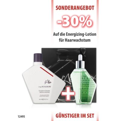 SEAGROW Shampoo 250 ml + SEAGROWTH Lotion gegen Haarausfall 85ml