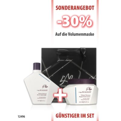 SEALIGHT Volumenshampoo 250ml + Maske 250ml für feines Haar