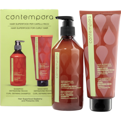 Lockendefinierendes Set (Shampoo 500ml + Maske 350ml)