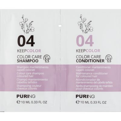 04 KEEPCOLOR Shampoo+Conditioner 10ml+10ml