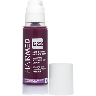 Färbe- und Glanz-Haarmaske C22 Violett