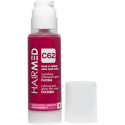 Färbe- und Glanz-Haarmaske C62 Fuchsia