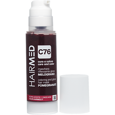 Färbe- und Glanz-Haarmaske C76 Granatapfel
