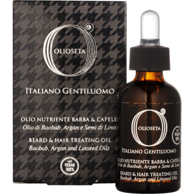 OLIOSETA Italiano Gentiluomo Pflegeöl für Bart und Haare