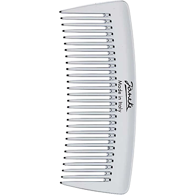 Wide-teeth Styling Comb, silver