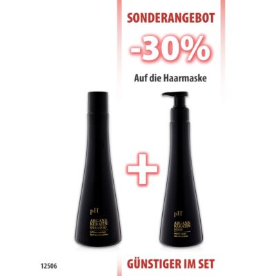 Argan&Keratin Shampoo 250ml + Maske 250ml