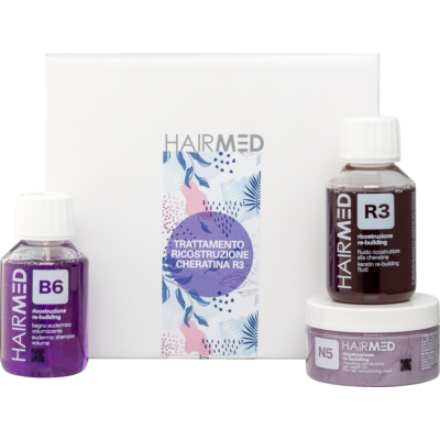 Rekonstruktion Reiseset. Shampoo B6 100ml+ Maske N5 100ml + Fluid R3 100ml