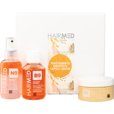 Travel-Set Feuchtigkeitsspendend: Shampoo B9 + Maske N6 + Serum N9 3*100ml
