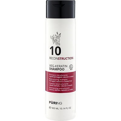 10 RECONSTRUCTION Restrukturierendes Shampoo mit pflanzlichem Keratin