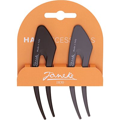 Small Hair Clip Brown