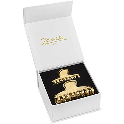 Gift Box Hair Clips Gold