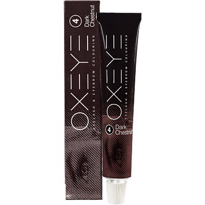 OXEYE Augenbrauen- und Wimpernfarbe 4 Dark Chestnut 15 ml