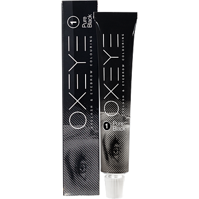 OXEYE Augenbrauen- und Wimpernfarbe 1 Pure Black 15 ml