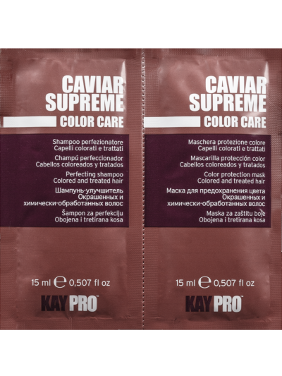 Caviar Set Shampoo + Maske f&uuml;r gef&auml;rbtes Haar 15+15 ml