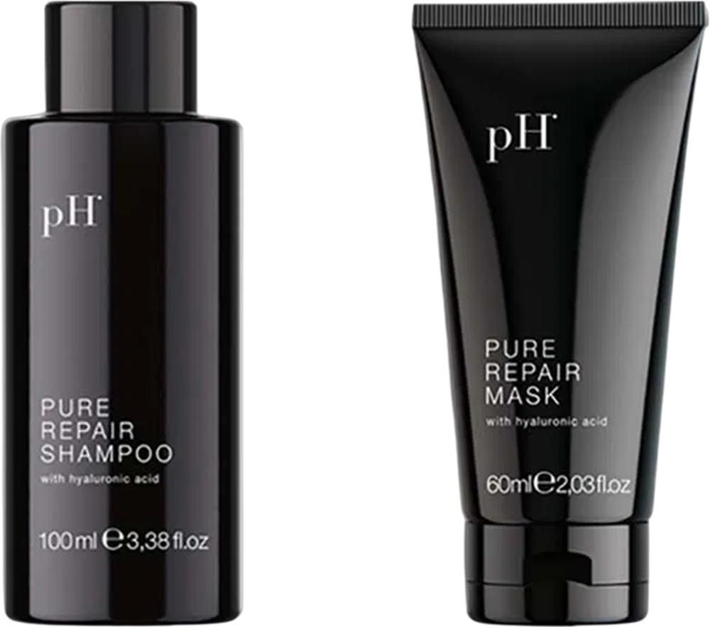 pH Pure Repair Travel Set Shampoo 100ml + Mask 100ml