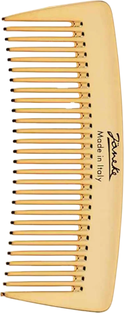 JANEKE Wide-teeth Styling Comb, gold