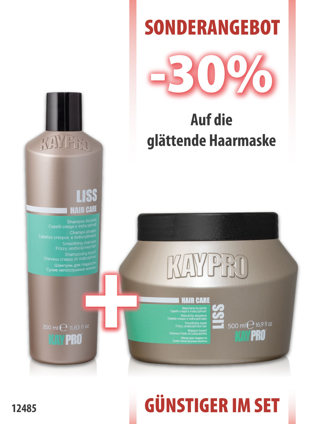 KayPro Liss Shampoo 350ml + Maske 500 ml