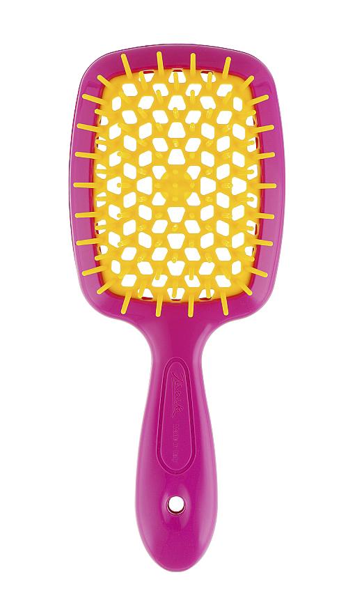 JANEKE Superbrush Small Fuchsia & Yellow