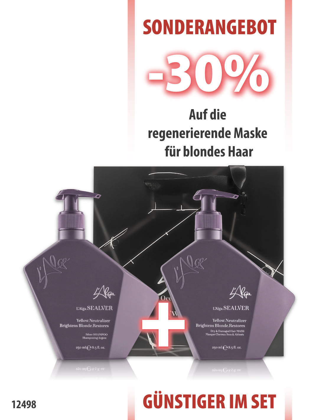 L'Alga Sealver Shampoo 250ml + Maske 250ml