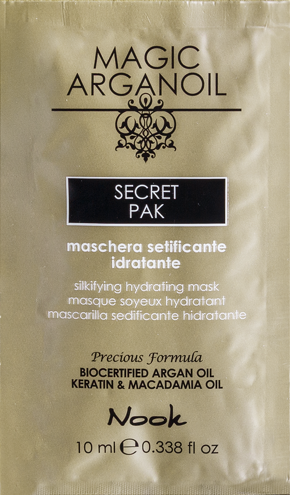 MAGIC ARGAN OIL Secret Pak Feuchtigkeitsspendende Haarmaske