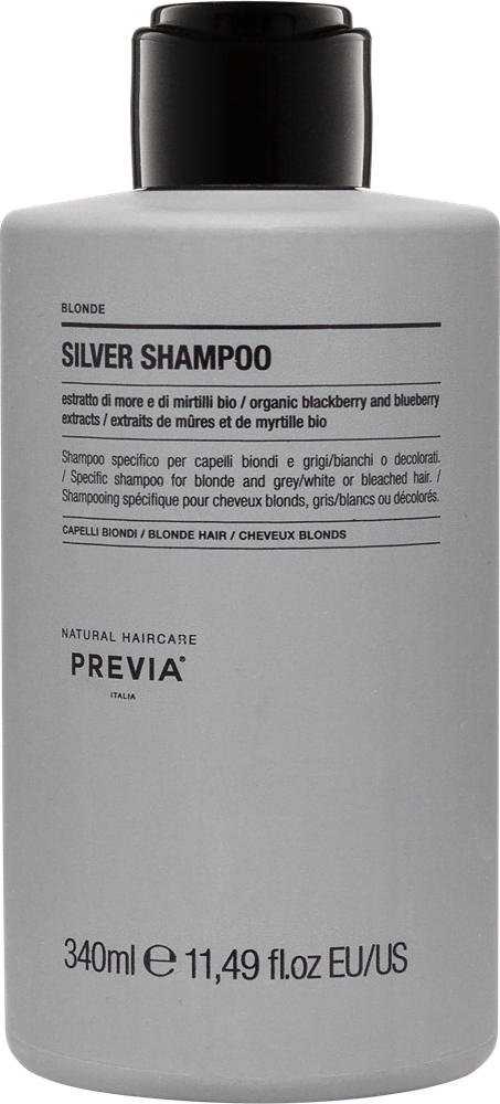 PREVIA Blonde Silver Shampoo - New Formula 
