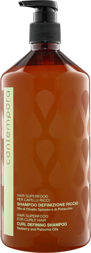 CONTEMPORA Lockendefinierendes Shampoo mit Sanddorn- und Pistazienöl