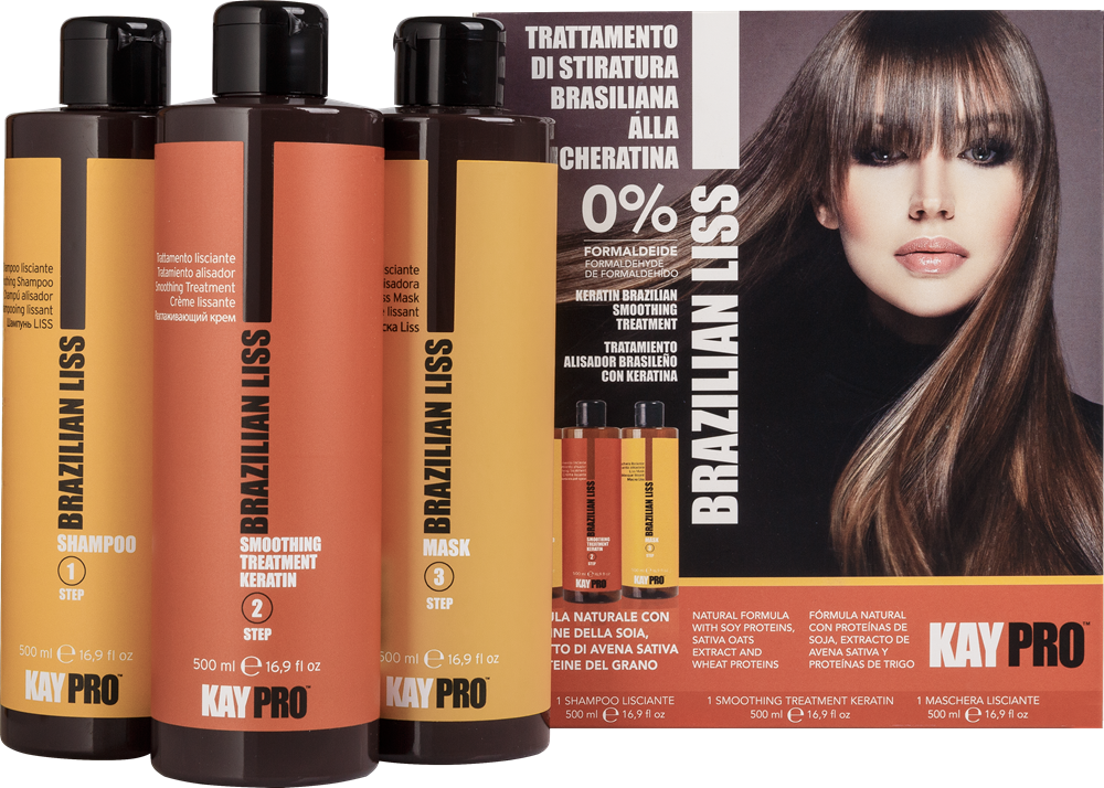 KayPro Brazilian Liss Smoothing Treatment Keratin Kit