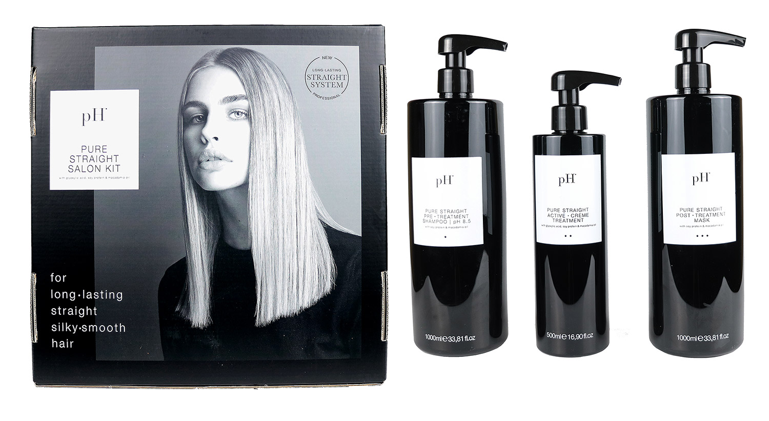 pH PURE STRAIGHT Salon Kit