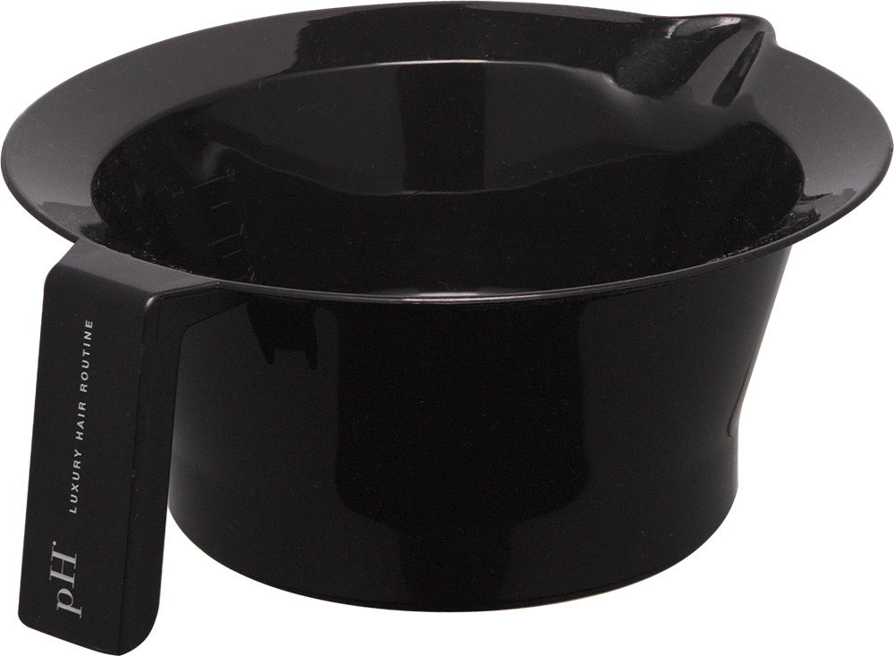 pH Färbeschale Schwarz mit Griff