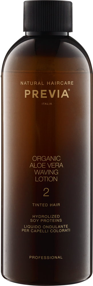 PREVIA ORGANIC ALOE VERA WAVING LOTION 2 Tinted Hair