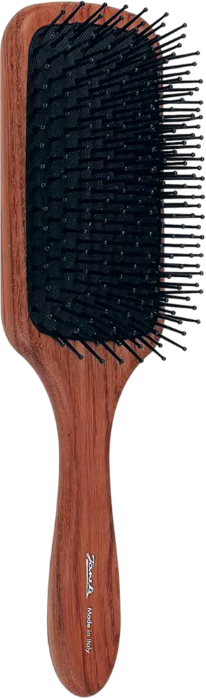 JANEKE Walnuts wood hair-brush
