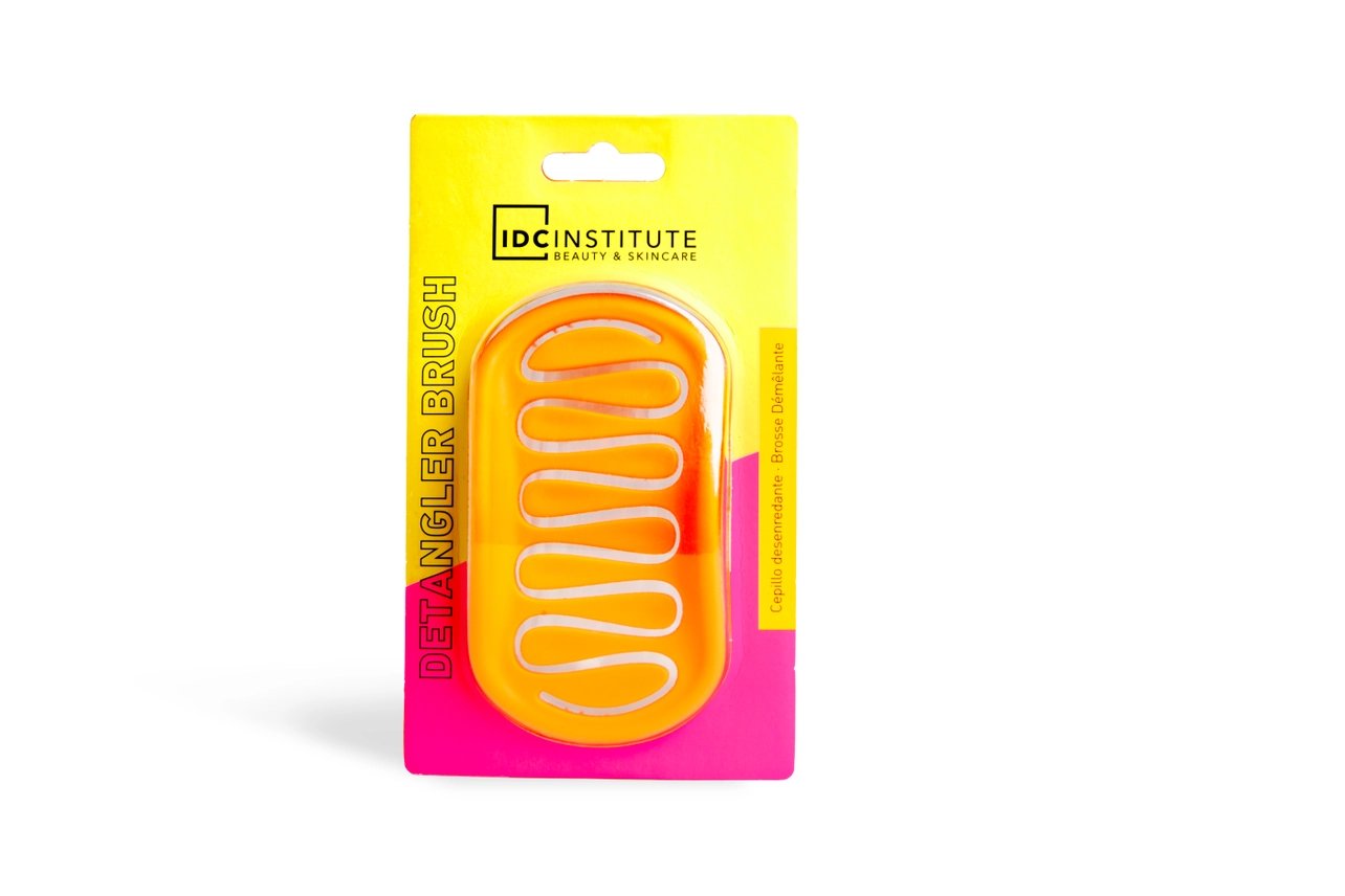 IDC Institute Neon Detangler Brush Orange