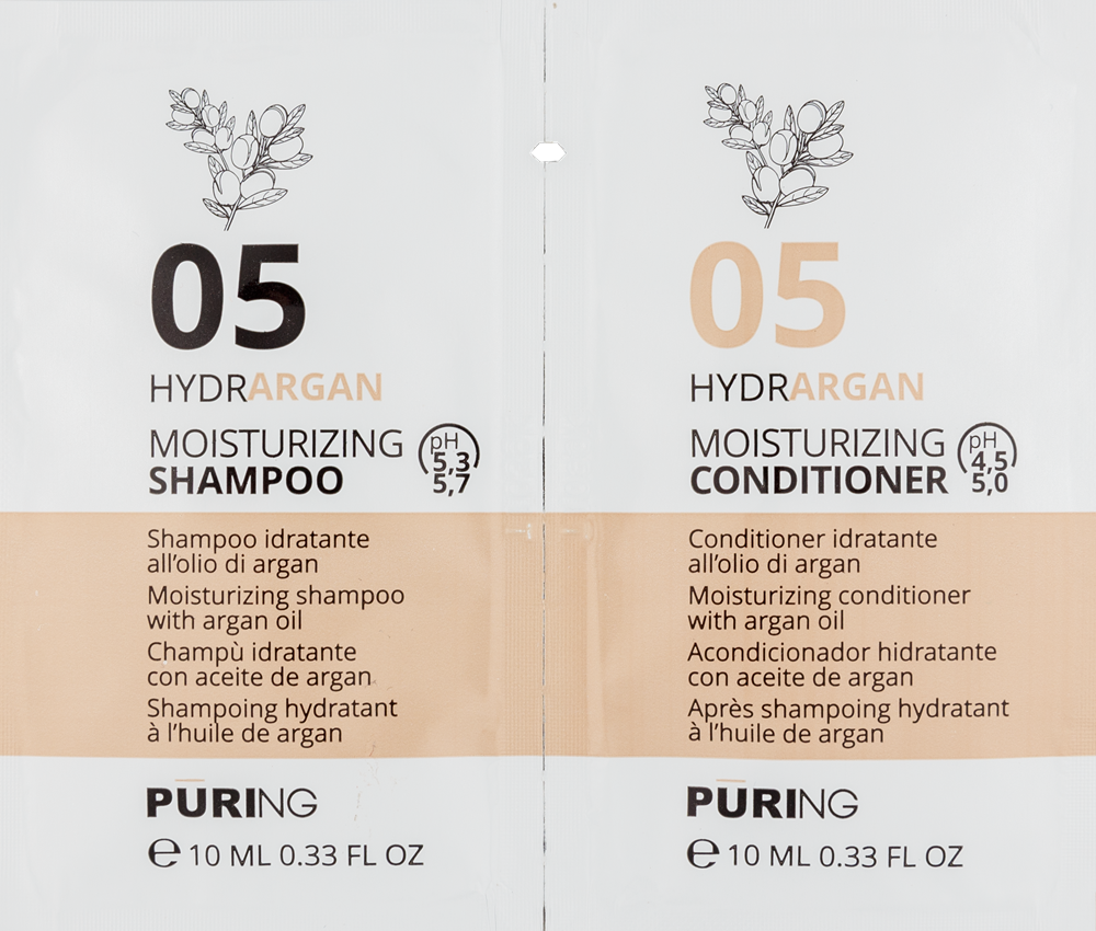 05 HYDRARGAN Shampoo+Conditioner 10ml+10ml