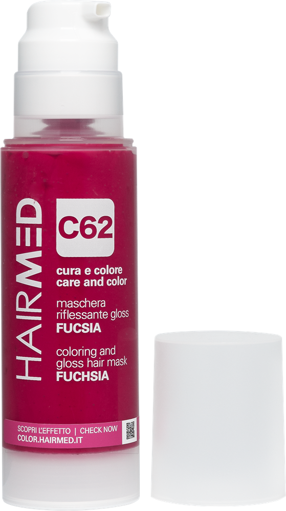 Färbe- und Glanz-Haarmaske C62 Fuchsia