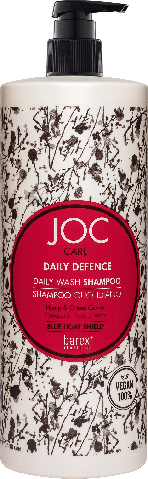 JOC CARE DAILY DEFENCE Tägliches Shampoo mit Hanfextrakt und grünem Kaviar