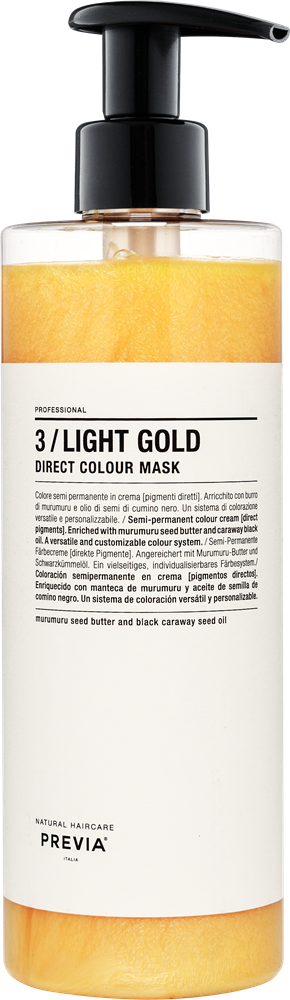 PREVIA Direct Colour Mask 3 / Light Gold 