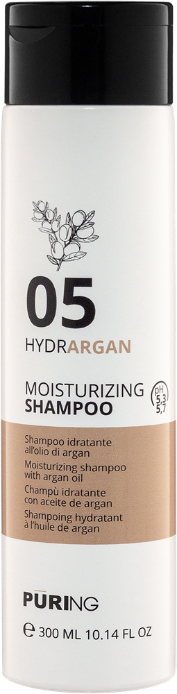 PURING 05 HYDRARGAN Feuchtigkeitsspendendes Shampoo mit Arganöl