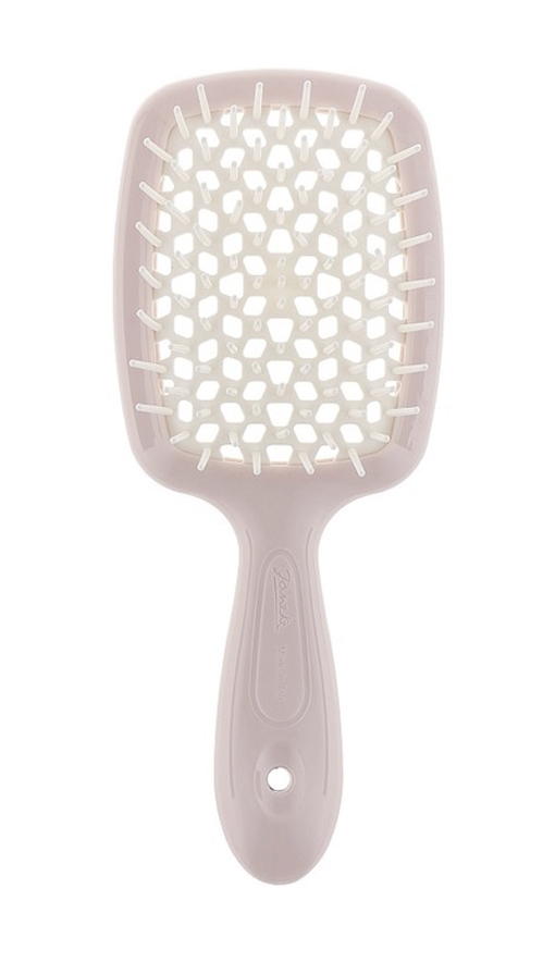 JANEKE Superbrush Small Light Beige & White