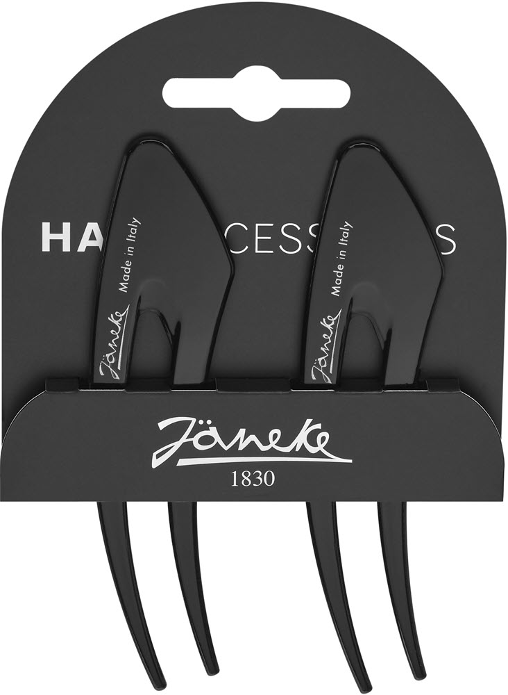 JANEKE Small Hair Clip Black