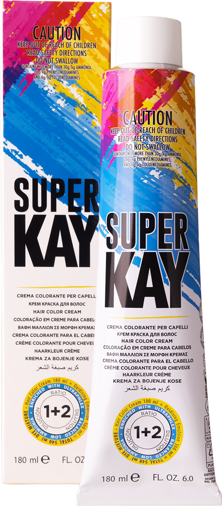 SUPER KAY Permanente Haarfarbe Creme - 180 ml