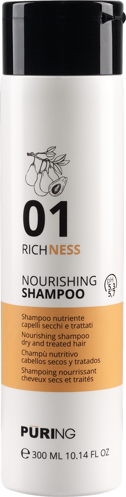 PURING 01 RICHNESS Nährendes Shampoo für Trockenes und Geschädigtes Haar