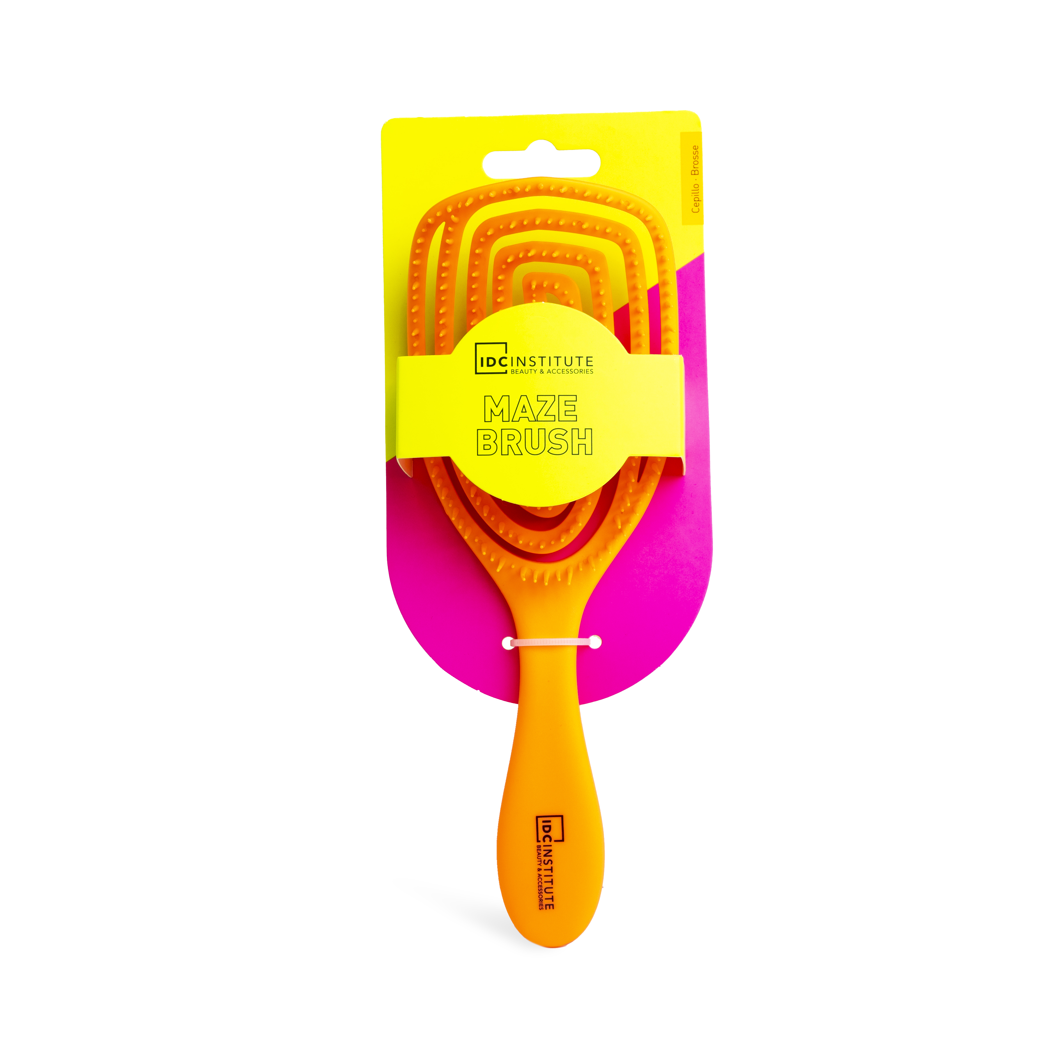 IDC Institute Neon Maze Brush Orange