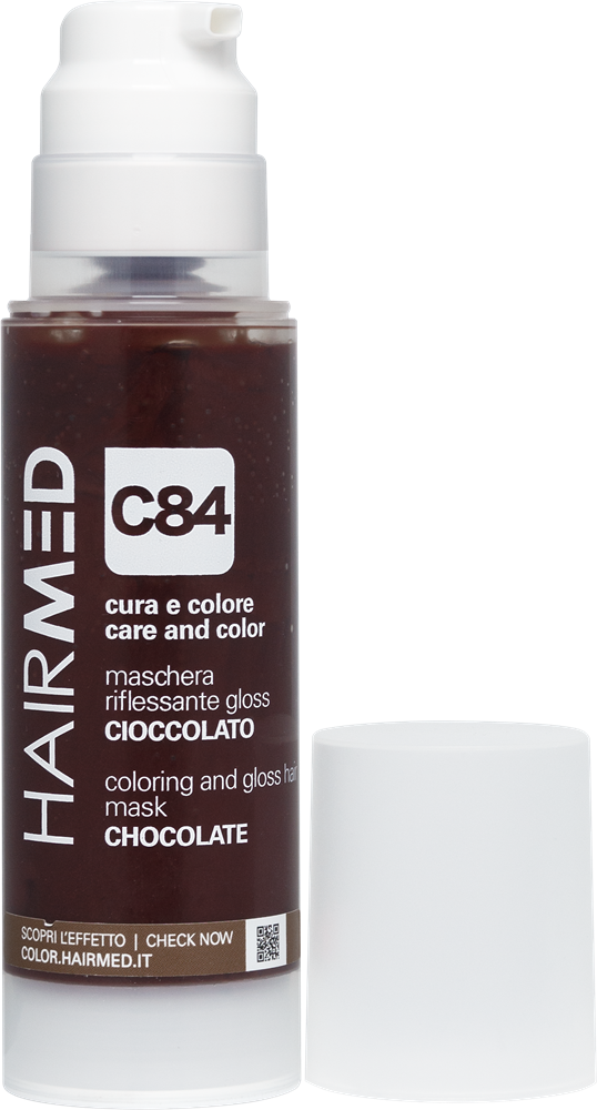 Färbe- und Glanz-Haarmaske C84 Schokolade