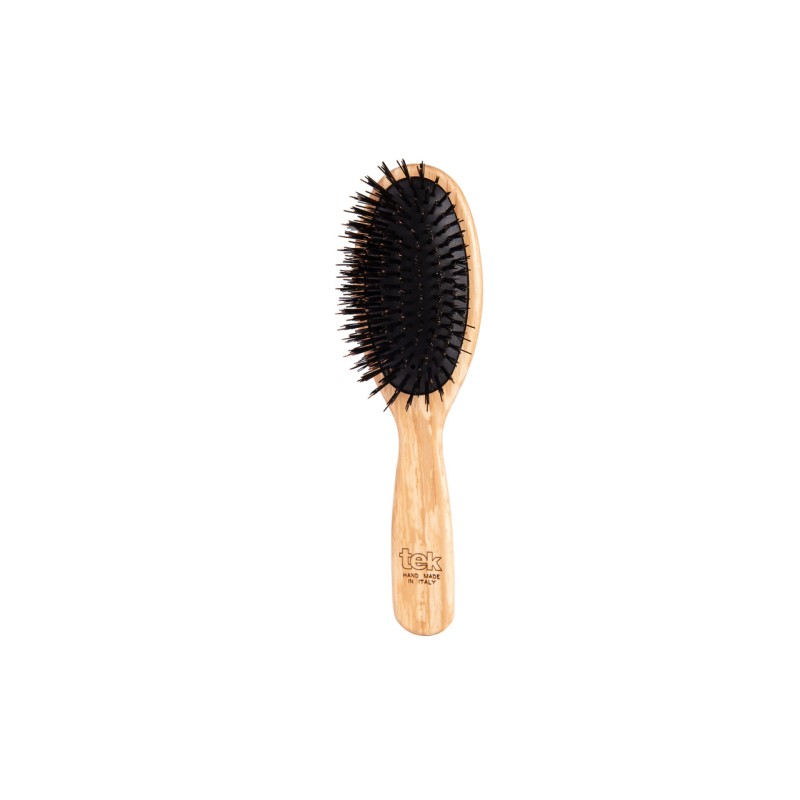 tek Large Oval Brush with Eco Boar Bristles and Nylon