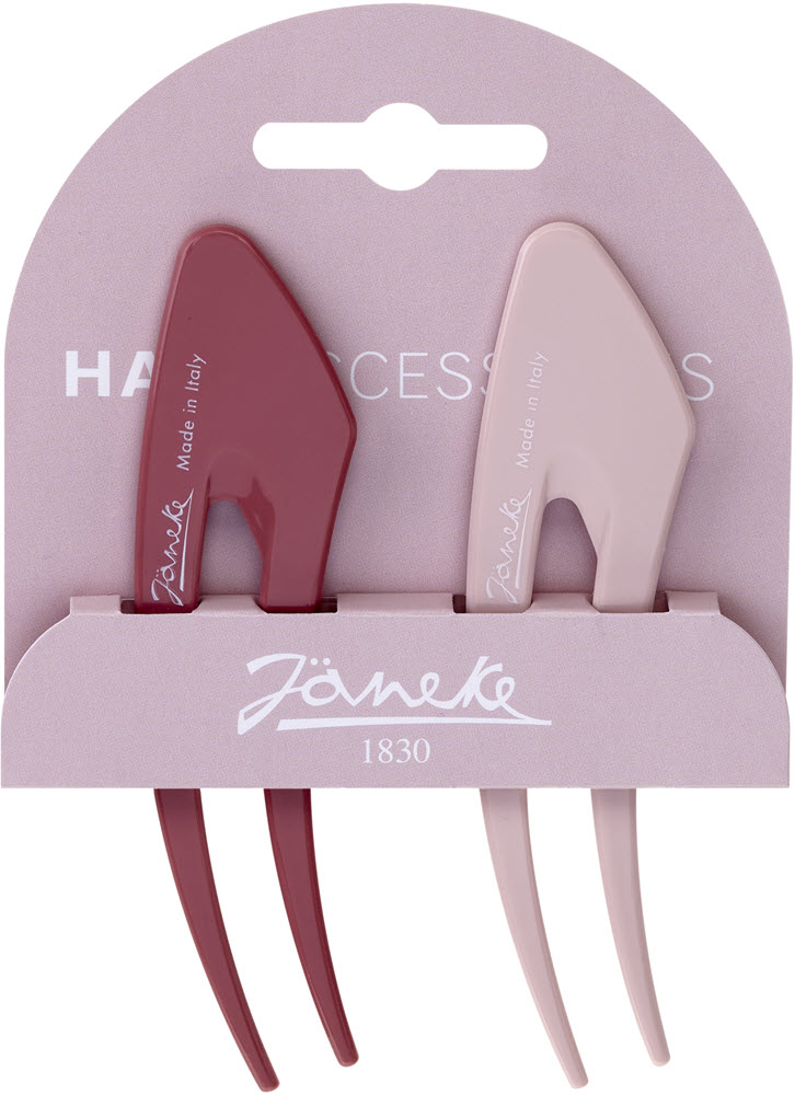 JANEKE Small Hair Clip Pink