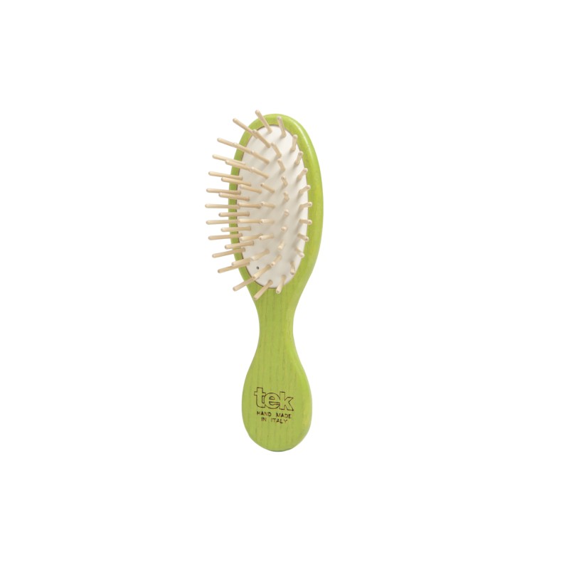tek Small Oval Light-Green Brush