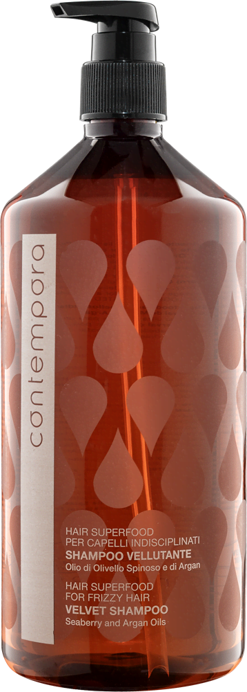 CONTEMPORA Velvet Glättendes Shampoo mit Arganöl und Sanddornöl