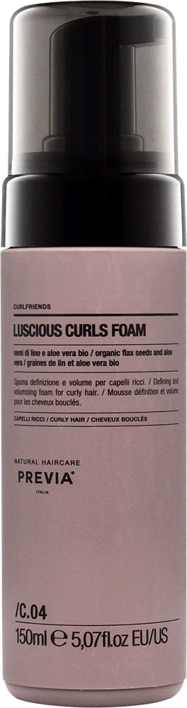 PREVIA  CurlFriends Luscious Curls Foam